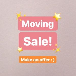 MOVING SALE 💫 Make Offers!